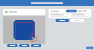 The AI Vision Utility with a color signature selection highlighted.