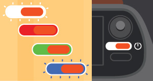 VEX AIR LED indicator lights.