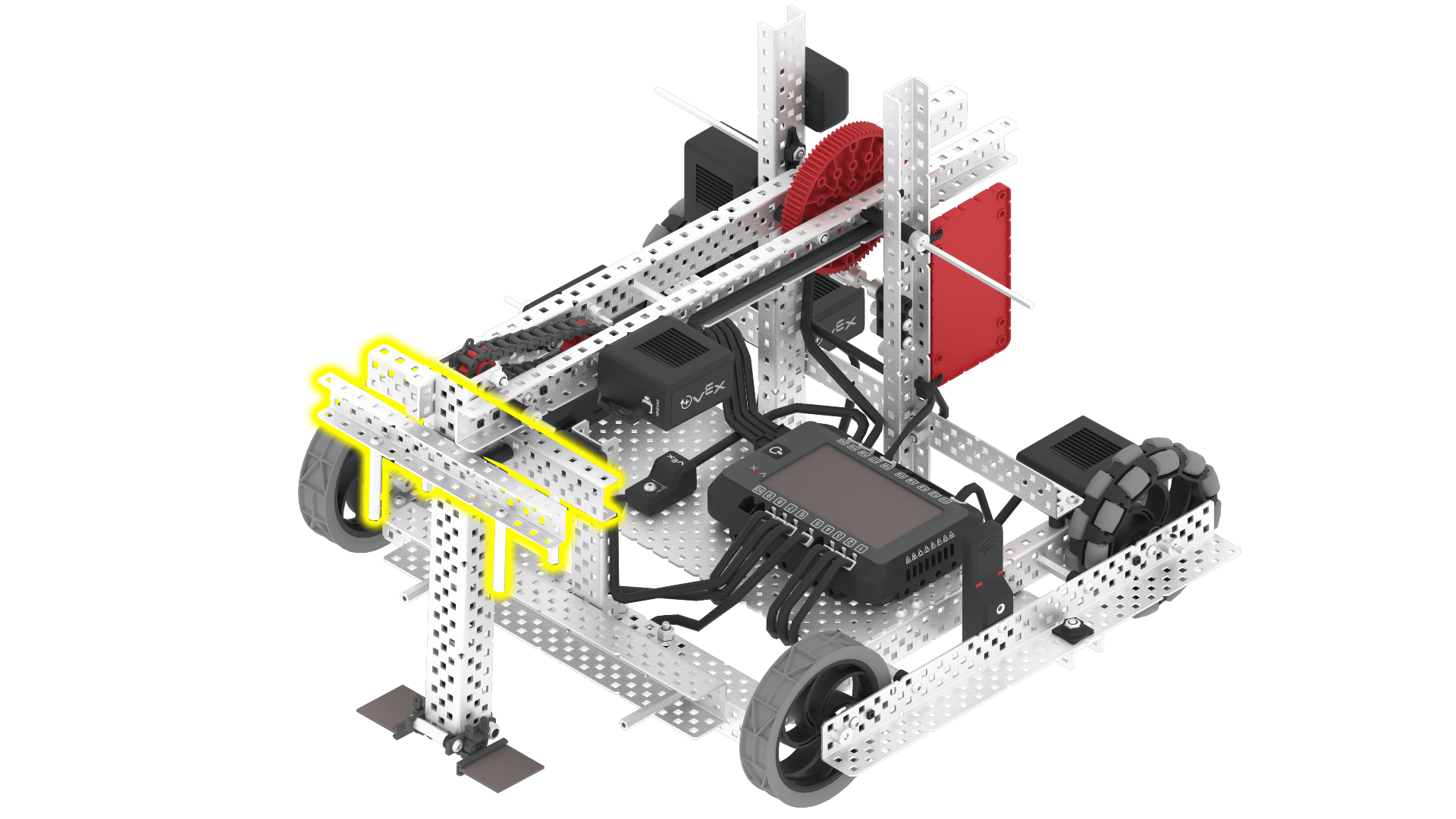 Motor de empuje del robot Axel.