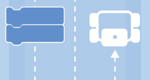 A VEX GO Code Base driving forward in VEXcode GO.