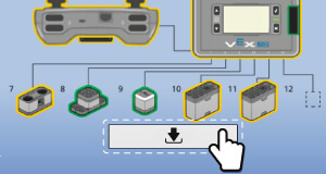 VEX IQ (1st gen) tutorial tile for Updating Firmware.