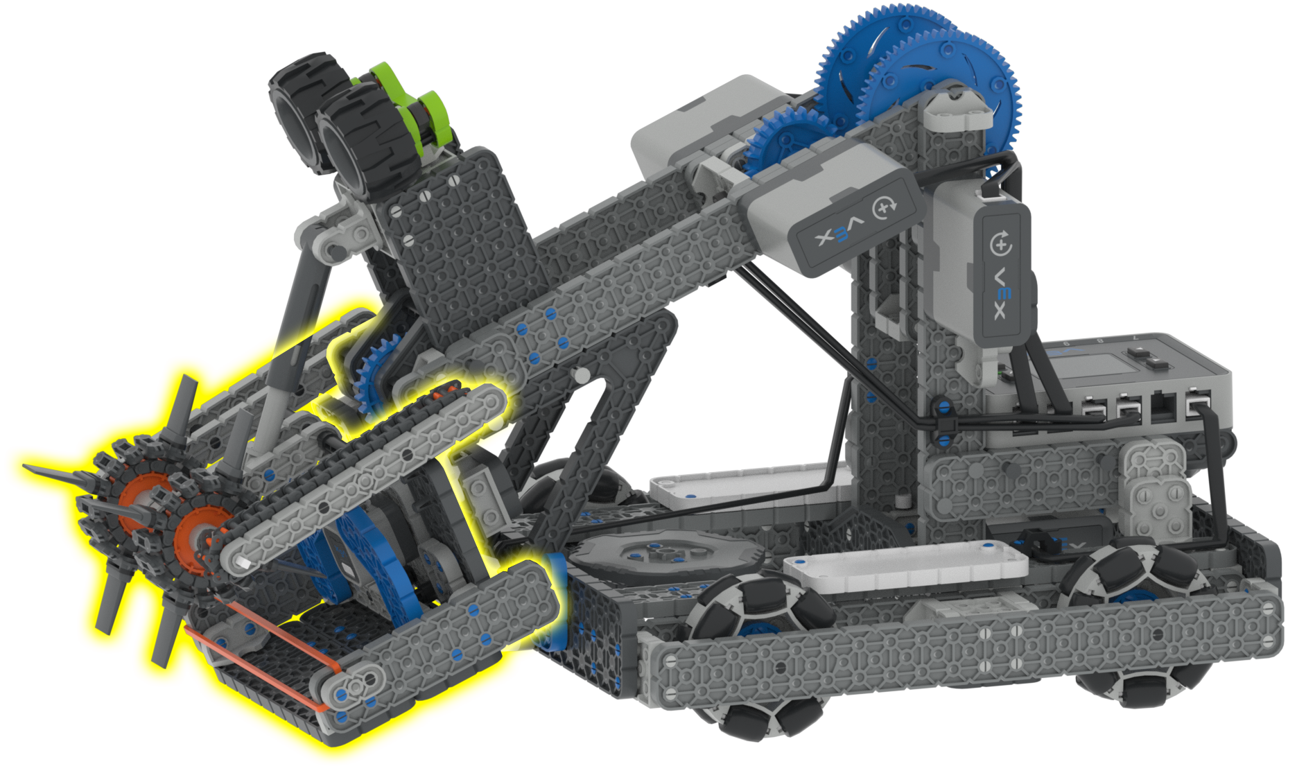 Byte robot intake and arm motor groups.