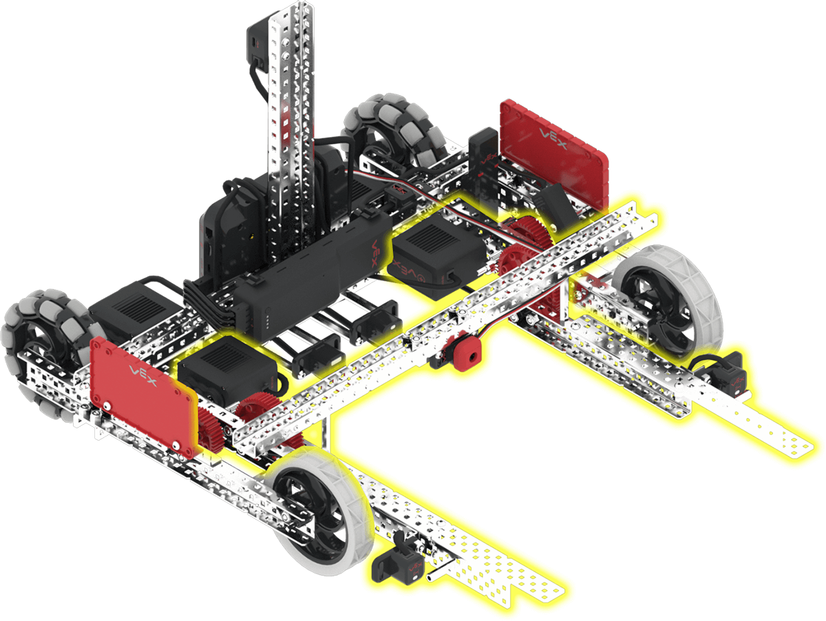 Moby robot fork motor group.