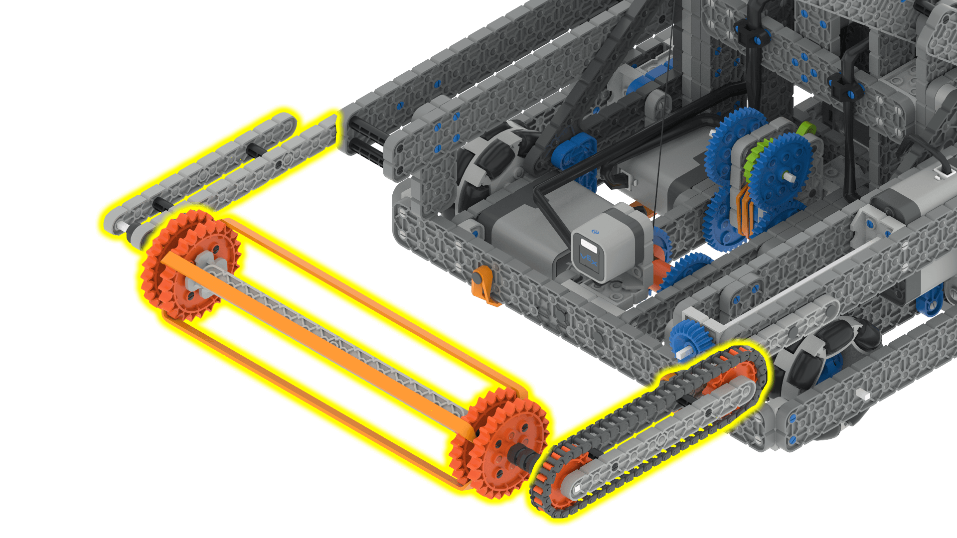 Swish robot intake motor.